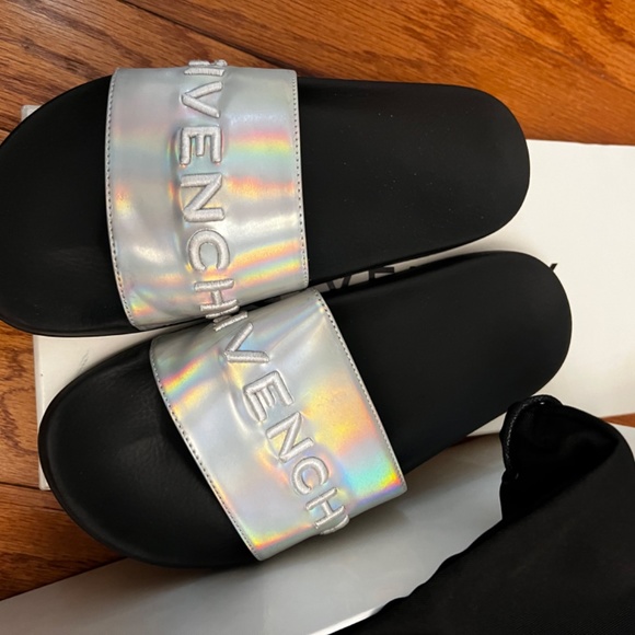 Givenchy Metallic Slides - Picture 7 of 7